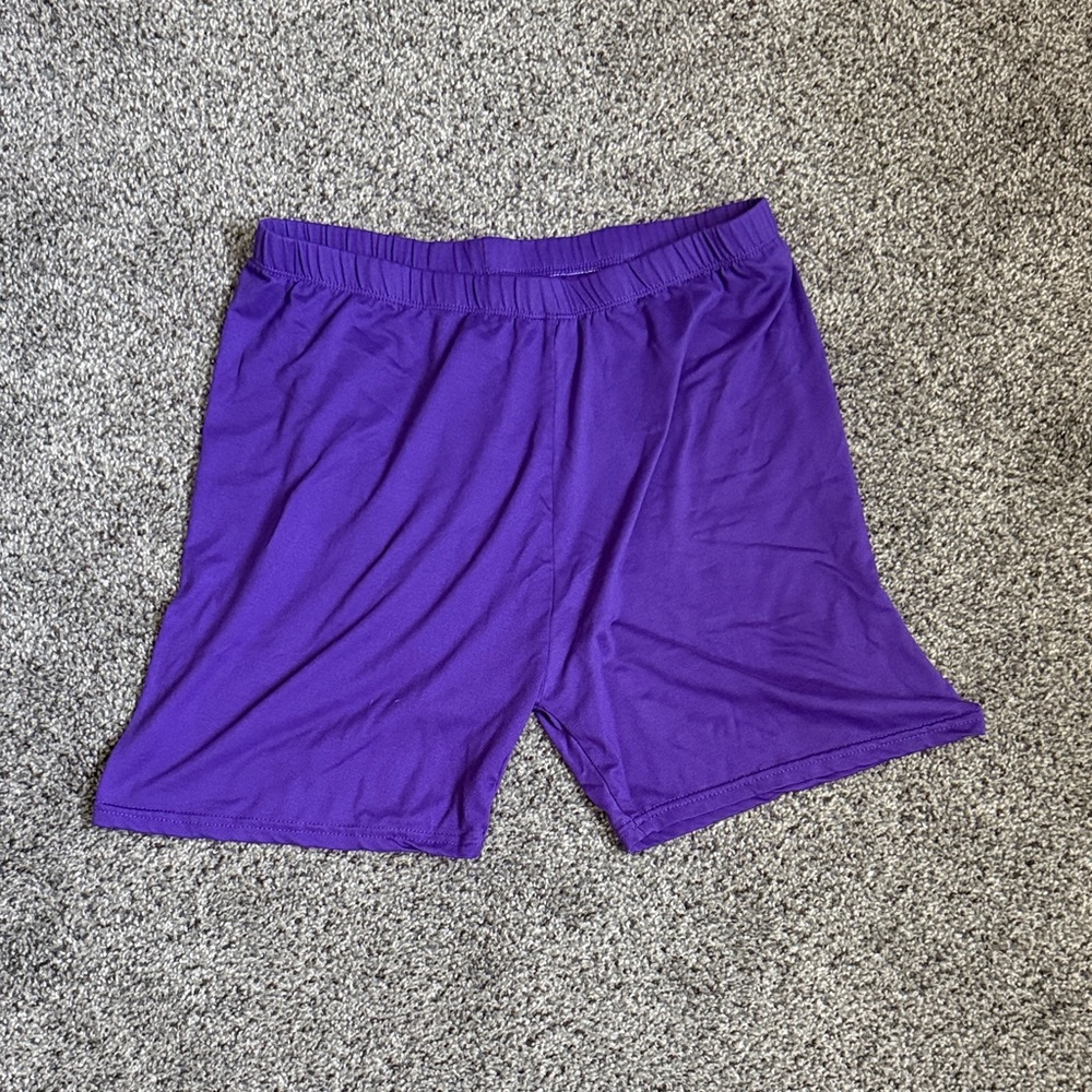 Women’s Purple Biking Shorts